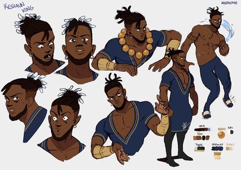 Barbarian Character Design Male, Animation Student, Storyboard Ideas, Character Model Sheet, Spider Art, Black Cartoon Characters, Black Characters, Black Anime Characters, Black Artwork