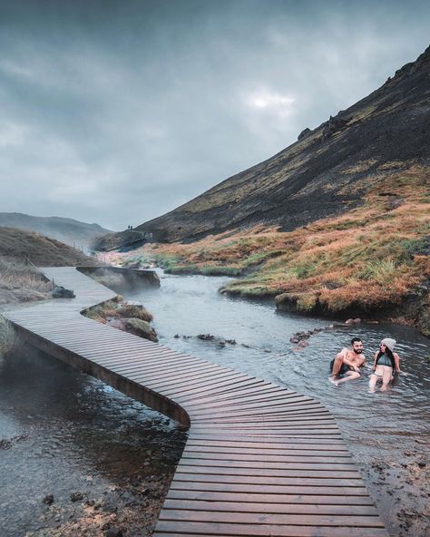 Hot Spring Iceland, Iceland Hot Springs, Iceland Resorts, Iceland Hiking, Fantasy Terrain, Dream Backyard Pool, Iceland Road Trip, Iceland Adventures, Tourist Center