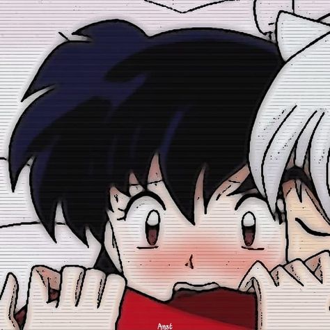 Inuyasha Funny, Inuyasha Love, Inuyasha Fan Art, Kagome And Inuyasha, Kagome Higurashi, Best Anime Couples, Fate Anime Series, 90s Anime, Couple Drawings