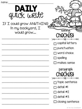 Daily Quick Writing Prompts for Big Kids Daily Quick Writes, Apple Addition, September Writing, Elementary Writing Prompts, Addition Worksheet, Kindergarten Writing Prompts, Writing Prompts Romance, Writing Prompts Funny, Quick Writes