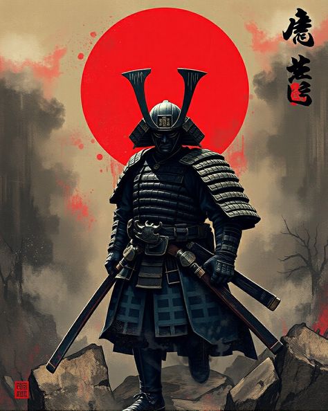 Space Samurai Concept Art, Samurai Concept Art, Space Samurai, Samurai Concept, Fantasy Armor, Concept Art, Art