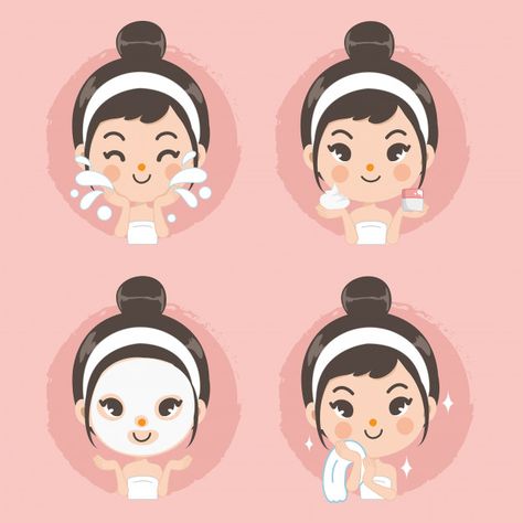 Limpiar la cara y la máscara de espuma d... | Premium Vector #Freepik #vector #agua Makeup Illustration, Imagenes Mary Kay, Skincare Logo, Skincare Quotes, Beauty Posters, Beauty Wallpaper, Skin Care Steps, Aesthetic Instagram Theme, Beauty Skin Care Routine