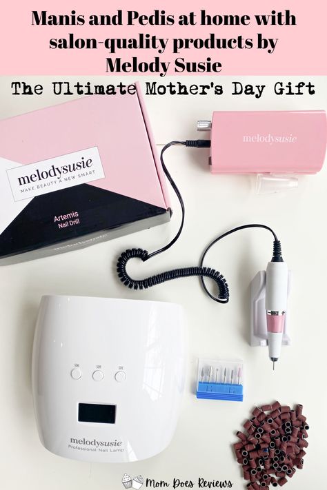 Melody Susie Nail Drill And Lamp Make The Ultimate Mother’s Day Gift #GiftsForMom Make Beauty, Nail Drill, Professional Nails, Mother Day Gifts, Mother's Day Gift, Gift Guide, Mother’s Day, Mother Gifts, Mother's Day Gifts