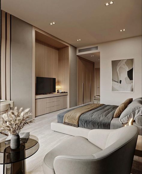 Hotel Room Design Bedrooms, Sleeping Room Design, Beige Bedroom Decor, Hotel Bedroom Design, Hotel Room Interior, Guest Bedroom Design, Luxury Hotel Room, Latest House Designs, Sofa Seating