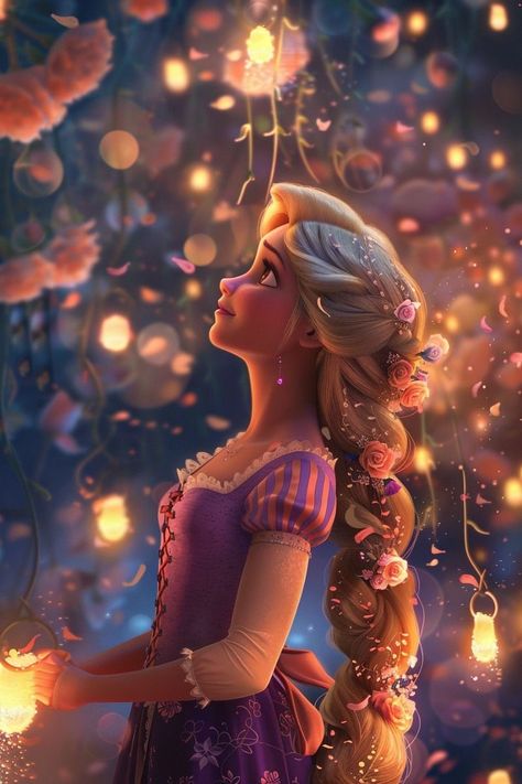 Cute Rapunzel Wallpaper, Rupanzal Wallpaper Aesthetic, Rupenzal Tangled Wallpaper, Aesthetic Rapunzel Wallpaper, Foto Rapunzel, Rupenzal Tangled, Disney Wallpaper Princesas, Princess Rapunzel Wallpaper, Wallpaper Iphone Princess