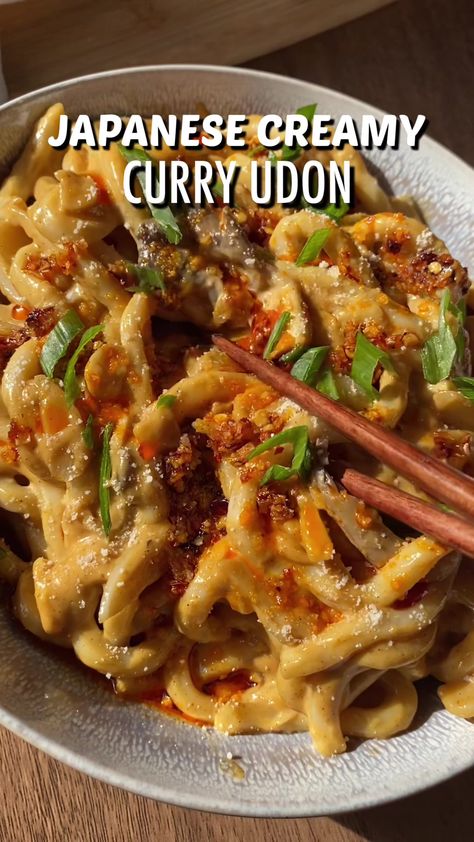 Japanese Homemade Food, Curry Udon Recipe, Creamy Udon, Itaki Recipes, Curry Udon Noodles, Udon Recipes, Japanese Curry Udon, Japanese Curry Recipe, Udon Noodle Recipe