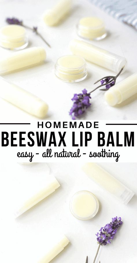 Beeswax Lip Balm Recipe Diy, Beeswax Lip Balm Recipe, Bees Wax Lip Balm, Chapstick Recipe, Homemade Toiletries, Honey And Coconut Oil, Coconut Oil Lip Balm, Lip Gloss Recipe, Homemade Lip Balm Recipe