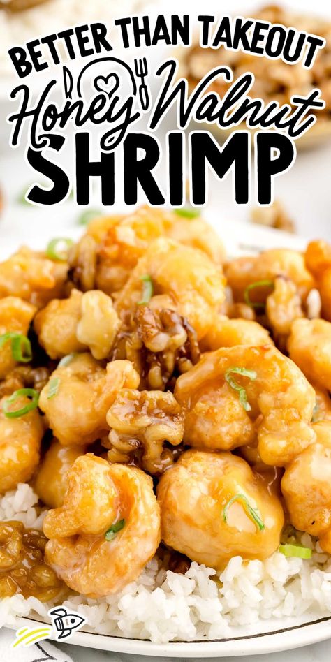 Honey Walnut Shrimp Walnut Shrimp Recipe, Crispy Fried Shrimp, Honey Shrimp, Caramelized Walnuts, Walnut Shrimp, Crispy Shrimp, Honey Walnut, Honey Walnut Shrimp, Walnut Recipes