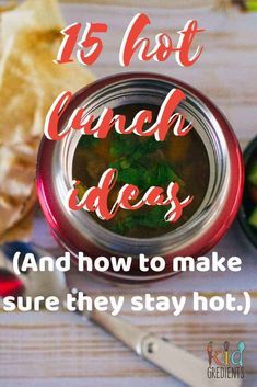 Hot Foods To Put In Thermos, Hot Lunch Ideas For Thermos, Hot Flask Lunch Ideas, How To Send Hot Lunches To School, Hot Lunch Thermos Ideas, Thermo Lunch Ideas, Winter Packed Lunch Ideas, Food Flask Recipes, Healthy Thermos Lunch Ideas