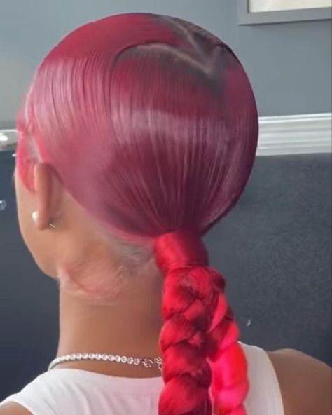 Cute Weave Hairstyles, Slicked Back Ponytail, Double Ponytail, Ponytail Bun, Special Occasion Hairstyles, Slick Back, Bun Hair, Slick Hairstyles, Business Hairstyles