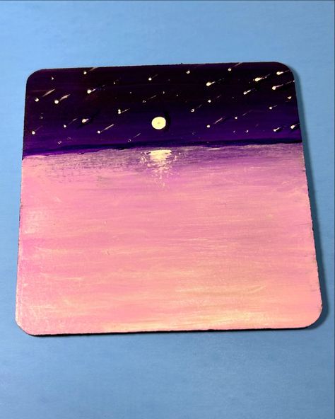 So happy how these came out! These will be up in my Etsy shop soon! #art #coaster #acrylic #cute #smallshop #etsy Art Coaster, Small Shop, So Happy, Coasters, Etsy Shop, Home Decor, Art, Home Décor