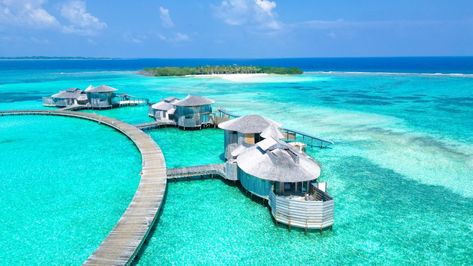 Soneva Jani Maldives: Stay, Dine, Play - Eatlivetraveldrink Soneva Jani Maldives, Soneva Jani, Bucket List Vacations, Cinema Experience, The Maldives, Upper Deck, Water Slides, Most Romantic, Vacation Destinations