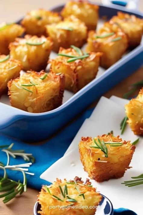 30  Festive Hanukkah Party Appetizers Ideas [Dreidel Dishes] Hanukkah Party Food, Hanukah Appetizers, Games Ideas For Adults, Potato Kugel, Hanukkah Ideas, Party Games Ideas, Hanukkah Dinner, Appetizers Ideas, Hanukkah Party