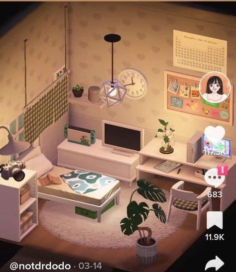 Animal Crossing Tiny House, Acnh Marshall House, Acnh Small Apartment, Animal Crossing Small House Ideas, Acnh 4x4 Room Ideas, Acnh Clothes Store Ideas, Acnh Downstairs Ideas, Animal Crossing House Placement Ideas, Animal Crossing Clothing Store Ideas