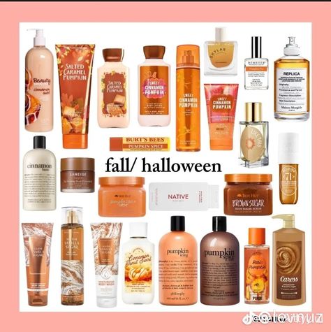 #fall #halloween #smellgoodallday #notmine credits to the photo- hellokittyylul on tiktok Smell Like Fall, Sephora Skin Care, Perfume Collection Fragrance, Cool Makeup Looks, Shower Skin Care, Perfect Skin Care Routine, Pumpkin Spice Season, Pretty Skin Care, Perfume Scents