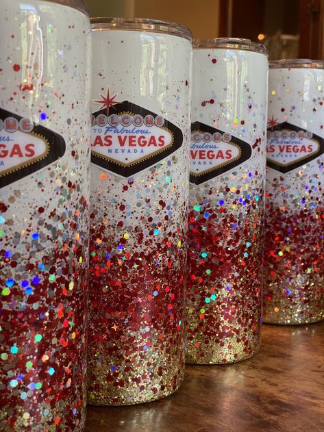 Casino Tumbler Ideas, Las Vegas Tumbler Ideas, Vegas Tumbler Ideas, Harrahs Las Vegas, Las Vegas Girls, Vegas Girls Trip, Family Reunion Gifts, Reunion Gift, Las Vegas Wedding Chapel