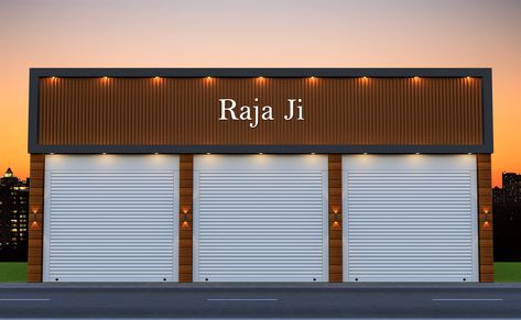 Shop Elevation, Shop Board Design, Bord Design, Front Building Design, Beauty Shop Decor, Modern Elevation, Commercial Design Exterior, House Outer Design, Supermarket Design