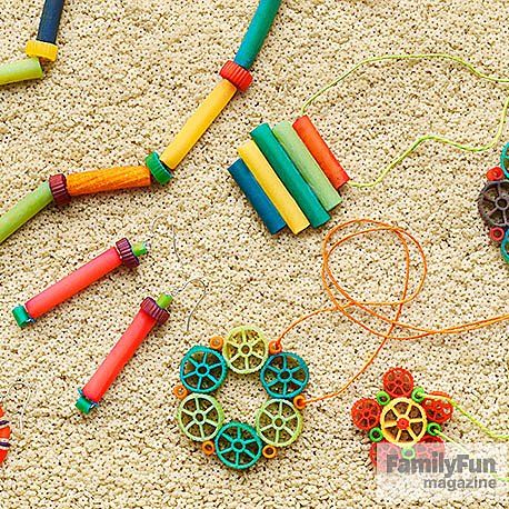 Dyed pasta jewelry-1425928932353.xml Pasta Jewelry For Kids, How To Color Pasta For Crafts, Macaroni Crafts For Kids Necklaces, Pasta Necklaces Preschool, Noodle Necklaces For Kids Activities, Carnival Crafts, Craft Knives, Wagon Wheel, Craft Projects For Kids