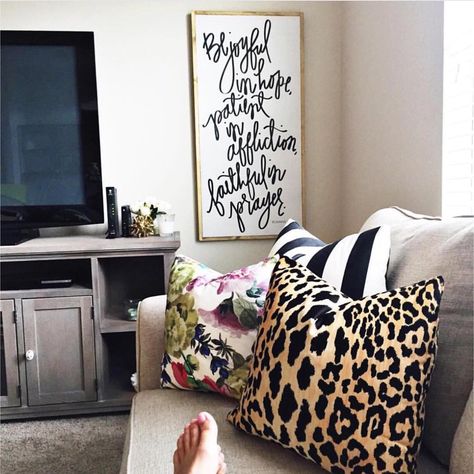 Leopard Pillow, Leopard Print Pillows, Leopard Print Svg, Interior Simple, Apartment Life, Printed Pillow, Cheap Home Decor, My New Room, Apartment Living