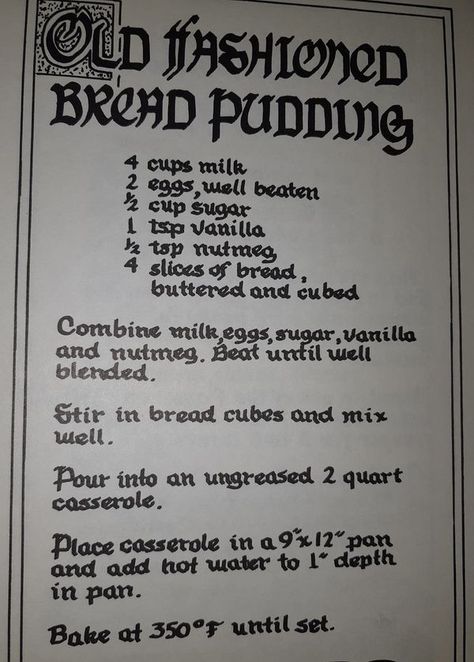 old fashioned family recipes | I love bread pudding...you can add fruit and extra spices.....dont forget the vanilla bean ice cream | Facebook Best Bread Pudding Recipe Old Fashion, Bread Pudding Recipe Old Fashion, Old School Recipes, Best Bread Pudding Recipe, Bean Ice Cream, School Recipes, Bread Pudding Recipe, Vanilla Bean Ice Cream, Fashion Family