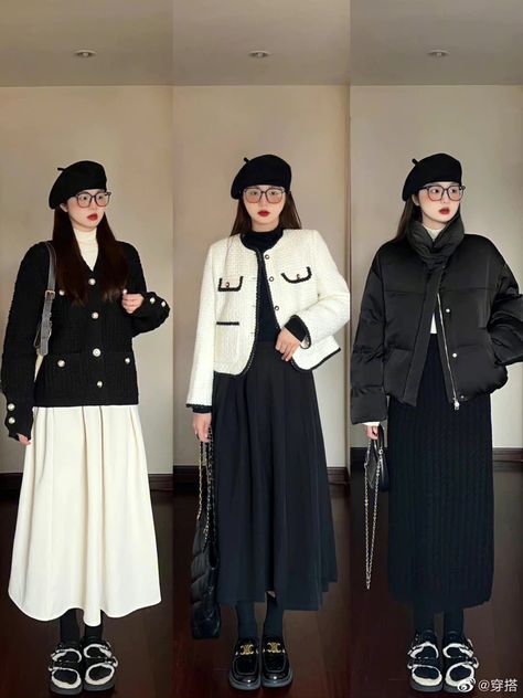 Modest Korean Fashion, Korea Winter Fashion, Muslimah Fashion Casual, Japan Outfits, Modest Casual Outfits, Outfit Korean Style, Clothes Korean Style, Winter Fashion Outfits Casual, Modest Dresses Casual