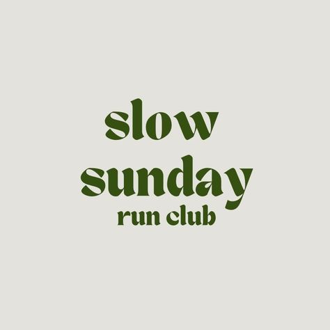 Slow Sunday Run Club (@slowsunday.runclub) • Instagram photos and videos Sunday Running Club, Run Club Aesthetic, Slow Jogging, Winter Arch, Running Instagram, Club Quote, Running Group, Slow Sunday, Run Club