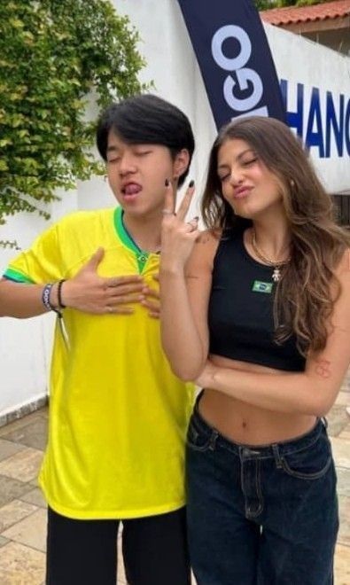 Allan Jeon E Malu, Allan E Malu, Allan Jeon, Korea Couple, Malu Camargo, My Girlfriend, Brazil, Mariana