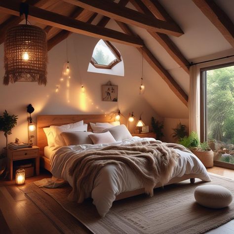 Bedroom Inspiration Cozy, Cozy Nature, Attic Decor, Cozy Rug, Cozy Bedroom Design, Rug Cute, Room Vibes, Attic Room, Cozy Rugs