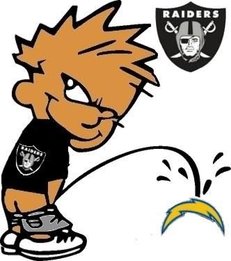 Charger hate week Oakland Raiders Funny, Raiders Tattoos, Oakland Raiders Wallpapers, Oakland Raiders Images, Raiders Nation, Raiders Stuff, Raiders Wallpaper, Oakland Raiders Logo, Raiders Baby