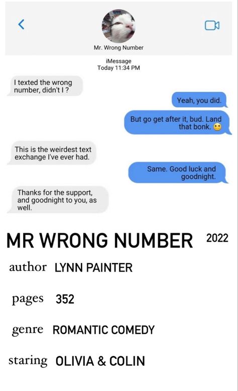 Mr Wrong Number Book Aesthetic, The Pucking Wrong Number By Cr Jane, Mr Wrong Number Lynn Painter, Olivia And Colin Mr Wrong Number, Mr Wrong Number Book, Olivia O Brien Aesthetic, Vera Lynn We'll Meet Again, Mr Wrong Number, The Love Wager By Lynn Painter