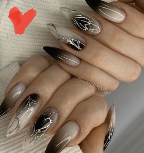 Punk Nails, Gothic Nails, Goth Nails, Edgy Nails, Grunge Nails, Blush Nails, Minimalist Nails, Dream Nails, Fire Nails