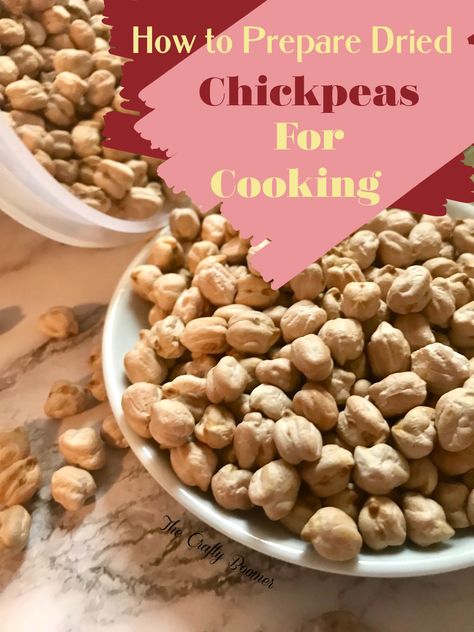 A very straightforward way to prepare and cook dried chickpeas over the stovetop. Cook Dried Chickpeas, Dried Chickpeas, Vegetables Dishes, Egg Substitute, Bean Snacks, Dry Chickpeas, Dry Beans, Cooking Basics, Garbanzo Beans