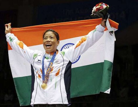 Mary Kom, Woman Boxer, Iconic Photographs, Never Settle For Less, Asian Games, Brave Women, Women Boxing, Be The Boss, Tokyo Olympics