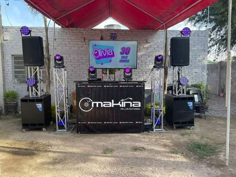 Dj Ideas, Music Stage, Dj Stand, Dj Lights, Dj Set, Dj Lighting, Samsung Wallpaper, Video Services, Stage Design