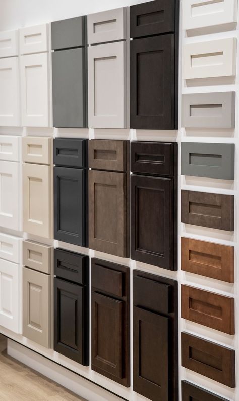 Showroom Cabinet Design, Cabinet Door Display Showroom, Cabinet Showroom Ideas, Kitchen Cabinet Showroom, Cabinet Showroom, Kitchen Cabinets Showroom, Kitchen Design Showrooms, Kitchen Cabinet Door Styles, Kitchen Cabinetry Design