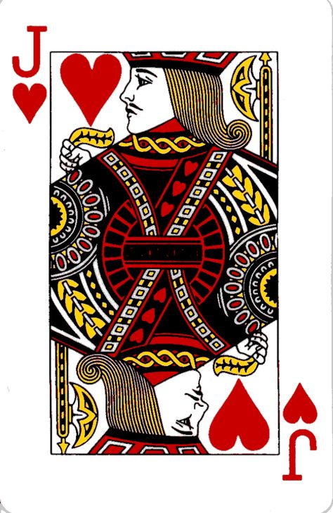 Jack of Hearts Playing Card Tattoos, Kartu Remi, Jack Of Hearts, Hearts Playing Cards, Playing Cards Design, Gambling Tattoo, Iron On Fabric, 카드 디자인, Card Tattoo