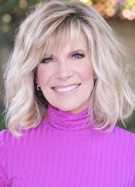 HAPPY 65th BIRTHDAY to DEBBY BOONE!! 9/22/21 Born Deborah Anne Boone, American singer, author, and actress. She is best known for her 1977 hit, "You Light Up My Life", which spent ten weeks at No. 1 on the Billboard Hot 100 chart and led to her winning the Grammy Award for Best New Artist the following year. Boone later focused her music career on country music, resulting in the 1980 No. 1 country hit "Are You on the Road to Lovin' Me Again". Happy 65th Birthday, Debby Boone, Blonde Layered Hair, Medium Blonde Hair, 100 Chart, Music Career, Bangs With Medium Hair, Hairstyles For Layered Hair, Medium Blonde