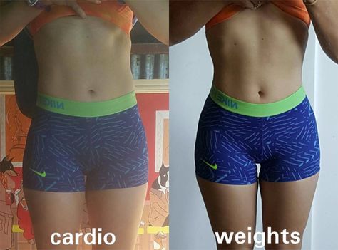 Embracing Strength Training Helped This Woman Reach Her Fitness Goals Weights Vs Cardio Woman, Trasformarsi Facendo Fitness, Cardio Vs Weights, Fitness Goals Quotes, Weight Training Women, Strength Training Women, Gym Goals, Core Exercise, Body Transformations