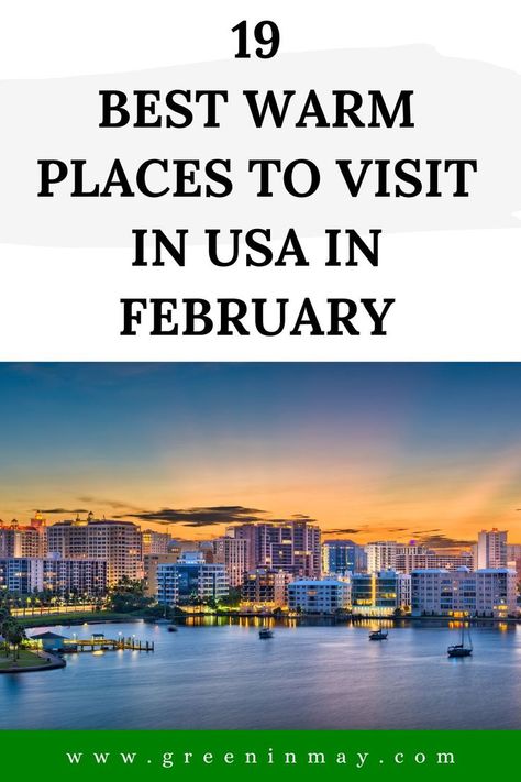 Looking for warm places to visit in February in USA? February is the month when winter is at its peak in most parts of the United States. For those who are looking to escape the cold and enjoy some warm weather, there are several destinations in the USA that offer pleasant temperatures and plenty of sunshine. Whether you are looking for a romantic getaway or a family vacation, here are the top warm places to visit in February in the USA. Best Places To Visit In February, Family Destinations, Romantic Getaway, Romantic Getaways, Vacation Spots, Best Part Of Me, Family Vacation, Cool Places To Visit, Great Places