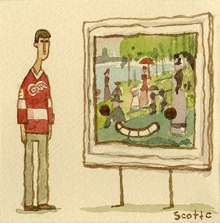 Scott C's Ferris Bueller Great Showdown Ferris Buller, Scott C, Ferris Bueller’s Day Off, Ferris Bueller, Scott Campbell, Septième Art, Right Or Wrong, Film Art, Watercolor Portraits