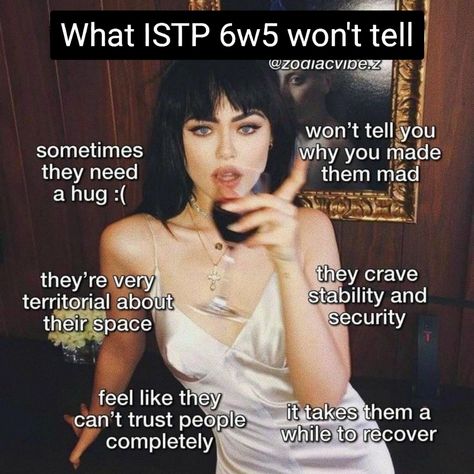 Istp Personality Women, Istp 6w5, Istp Girl, Istp Facts, Istp Female, Istp Aesthetic, Istp Personality, Mbti Personality, Myers Briggs