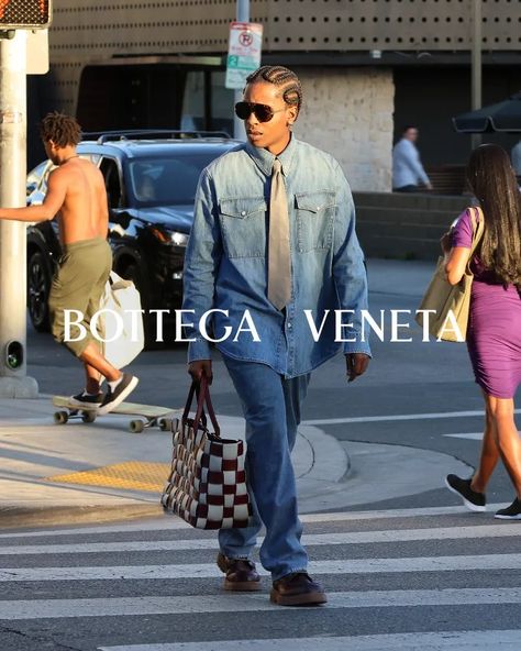 Bottega Veneta Campaign, Bottega Veneta Boots, A$ap Rocky, Italian Luxury Brands, New Bottega, Paparazzi Photos, Fashion Media, Asap Rocky, Celebrity Street Style