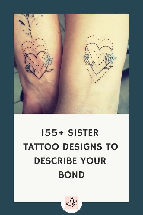 Explore over 155 unique sister tattoo designs that beautifully describe your special bond. From matching symbols to meaningful quotes, find the perfect inspiration for your next ink session with your sibling. Whether you're looking for delicate minimalist designs or bold statement pieces, these sister tattoos are sure to capture the essence of your relationship. Browse through a diverse collection of ideas that celebrate sisterhood in all its forms, from blood sisters to soul sisters. Let your t Sister Micro Tattoos, Matching Sisters Tattoos For 3, 3 Sisters Tattoo Ideas Sibling, Soul Sister Matching Tattoos, Sister Line Tattoos, Sister Tattoos For Three, Big Sis Lil Sis Tattoo, Soul Sister Tattoos Bff, Witchy Sister Tattoos