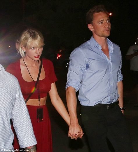 Moving quickly: The pair went public with their romance last week after they were pictured kissing on Misquamicut beach Taylor Swift Ex Boyfriends, Taylor Swift Ex, Selena Gomez Concert, Taylor Swift Boyfriends, Thomas Hiddleston, Whirlwind Romance, Tom Taylor, Taylor Swift Birthday, Taylor Swift Web