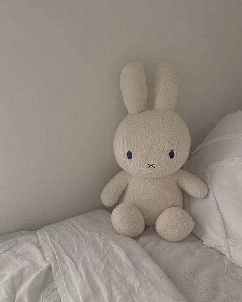 White + Core + Aesthetic, Miffy Pfp, Miffy Aesthetic, Miffy Plush, Love Myself, Mood And Tone, Future Apartment, Anime Wall Art, Cute Stuffed Animals