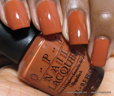 Fall color nails Rusty Orange Nails, Fall Color Nails, Spice Nails, Orange Nail Polish, Orange Nail, Colors 2023, Skin Gel, October Nails, Gel Nail Colors