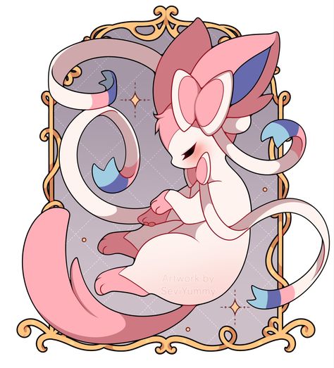 Sylveon Pokemon, Eevee Wallpaper, Eevee Cute, Pokemon Stickers, Pokemon Tattoo, Pokemon Eeveelutions, Cute Pokemon Pictures, Eevee Evolutions, Pokemon Eevee