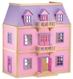 Love this dollhouse! Melissa & Doug Multi-Level Wooden Dollhouse #ad Melissa And Doug Dollhouse, Easy Renovations, Dollhouse Makeover, Painting Wooden Furniture, Build A Playhouse, Melissa And Doug, Kids Playhouse, Wooden Dollhouse, Melissa & Doug