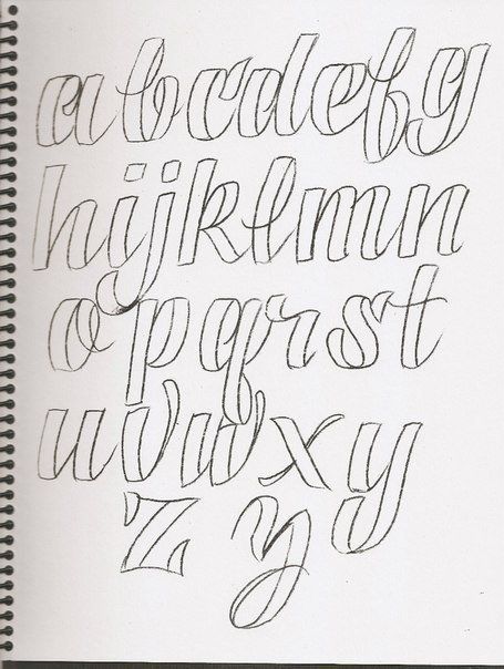 Lettrage Chicano, Alfabet Font, Lettering Styles Alphabet, Lettering Guide, Journal Fonts, Writing Fonts, Alfabet Letters, Tattoo Lettering Fonts, Hand Lettering Fonts