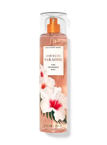 Hibiscus Paradise Fine Fragrance Mist | Bath & Body Works Bath & Body Works, Honey Rose, Bath And Body Work, Bath And Body Works Perfume, Pink Hibiscus, Tropical Oasis, Fine Fragrance Mist, Smell Goods, Accessories Packing